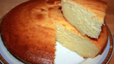 Простая ванильная запеканка