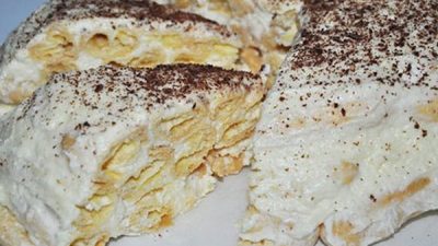 Простой торт «Дамские пальчики»