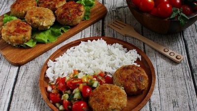 Простые котлеты из трески