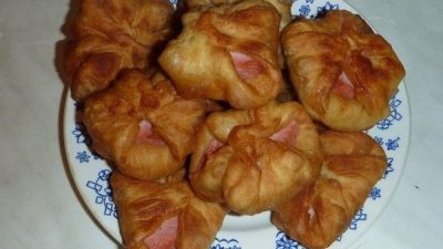 Простые пирожки на сковородке
