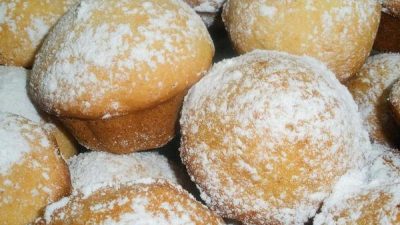 Простые творожные маффины в духовке