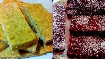 Протеиновые батончики с кокосовой стружкой