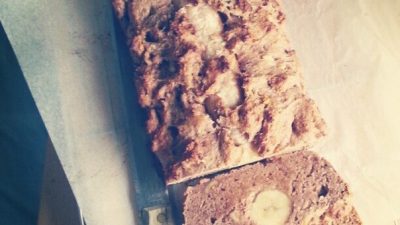Протеиновый шоколадно-банановый хлеб