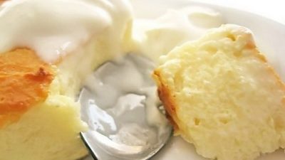 Пудинг из творога и манки
