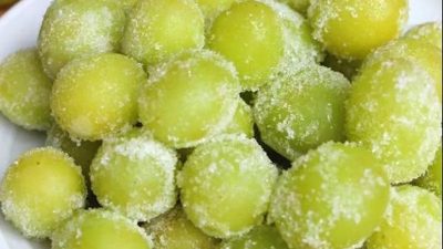 «Пьяный виноград» в белом вине