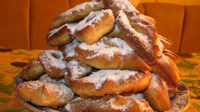 Пышки «Любаша» на сковороде
