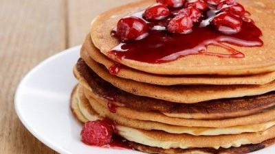 Пышные американские панкейки на кефире