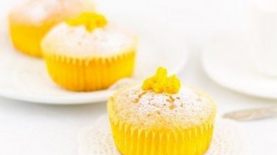 Пышные апельсиновые маффины