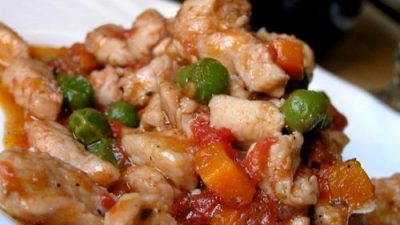 Рагу по-индейски из баранины в мультиварке