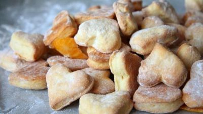 Рассыпчатое сметанное печенье