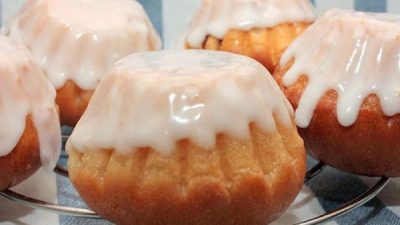 Ромовая баба в сахарной заливке