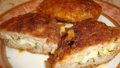 Рубленные котлеты» Нежность»  из курицы