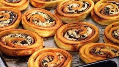 Рулет из картошки со шпинатом