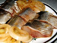 Рыба в луковом маринаде по-скандинавски
