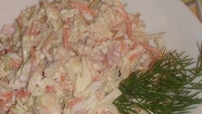 Салат «Анастасия» с куриным филе