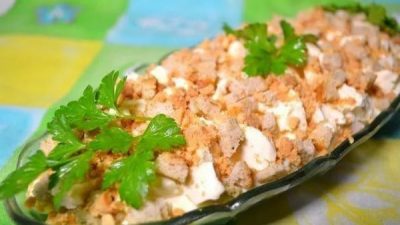 Салат по-вьетнамски с курицей и арахисом | Вкусномир - домашние рецепты. | Дзен