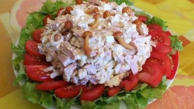 Салат «Мужская мечта» с курицей