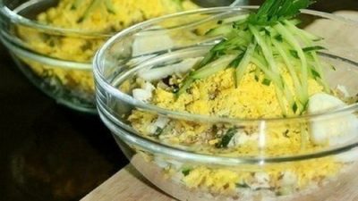Салат «Нежность» с куриной грудкой и черносливом