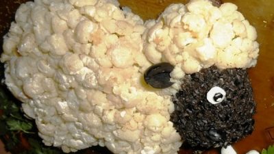 Салат «Овечка» с мясом