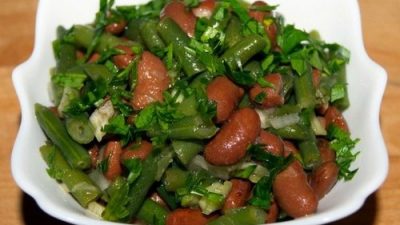 Салат по-аргентински из фасоли