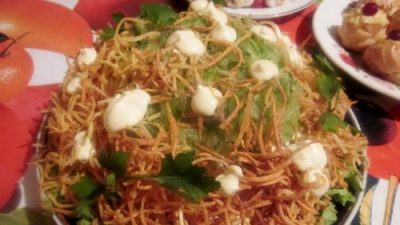 Салат «Соблазн» с сыром