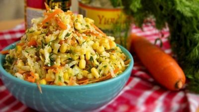 Салатик с пекинской капустой без майонеза
