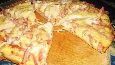 Самая вкусная пицца за 10 минут