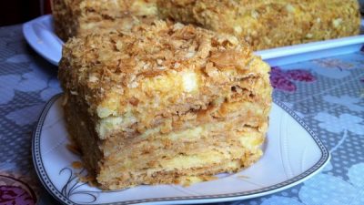 Самый вкусный торт «Наполеон» на скорую руку