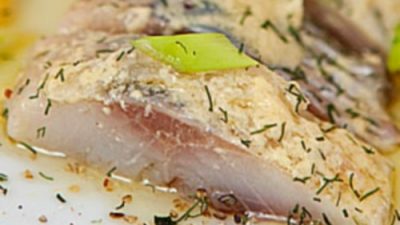 Сельдь закусочная под горчичной заливкой