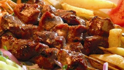 Шашлык из баранины по-восточному
