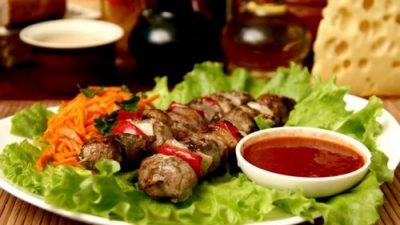 Шашлык из свинины в тандыре