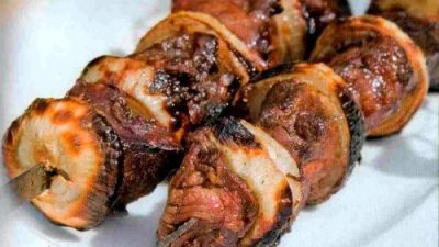 Шашлык по-болгарски из баранины