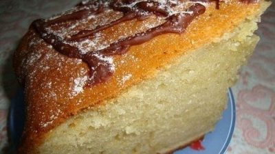 Шикарный творожный кекс в шоколаде