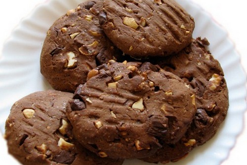 Шоколадно-имбирное печенье в мультиварке