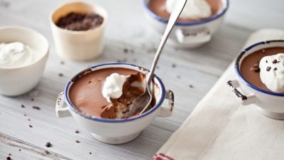 Шоколадно-медовая Панна Котта