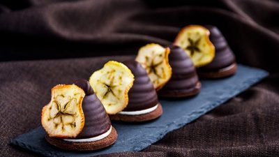 Шоколадно-зефирный десерт «Mums Mums»