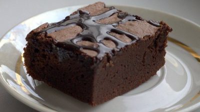 Шоколадное пирожное без муки в духовке