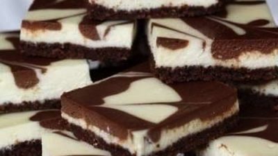 Шоколадные пирожные со сливочным сыром