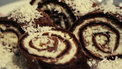 Шоколадные роллы «Доброе утро» к чаю