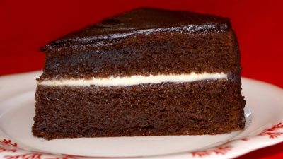 Шоколадный французский торт в духовке