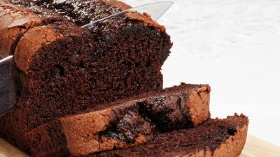 Шоколадный кекс с овсянкой за 2 минуты