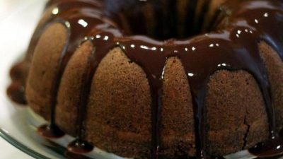 Шоколадный кекс в горьком шоколаде