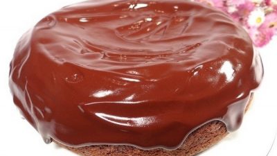 Шоколадный пирог с Нутеллой в мультиварке