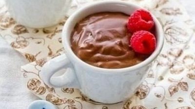 Шоколадный пудинг на скорую руку