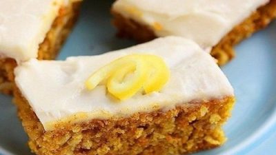 Сладкий морковный пирог со сливочным сыром