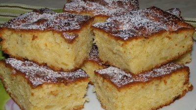 Сладкий пирог для лентяек