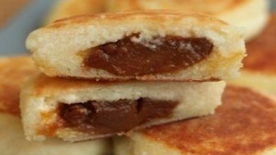 Слоеные сырники со сгущенкой