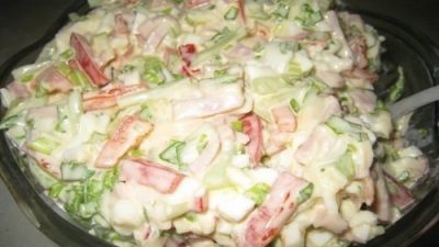 Слоеный салат «Безумный»