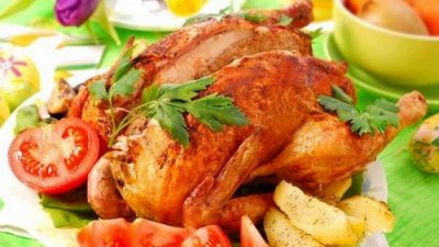 Сочная курица в остром медовом маринаде