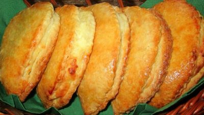 Сочники с творожной начинкой в духовке